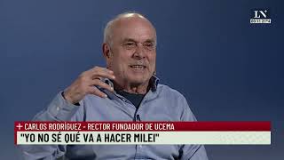 Carlos Rodríguez quotEste país no está para dolarizar ahora quot Entrevistas con Luis Novaresio [upl. by Esma]