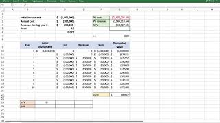 Three Ways to Calculate Present Value PV in Excel [upl. by Bancroft]