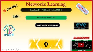 4 Configuring Palo Alto Static Routes IPv4  Virtual Router config in Palo Alto firewall pnetlab [upl. by Ludie984]