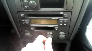 Hu605 Hidden Menu Volvo V40 [upl. by Leiria]