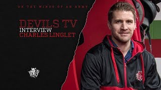 Interview  Charles Linglet on returning to the Devils for a second season [upl. by Sirois]