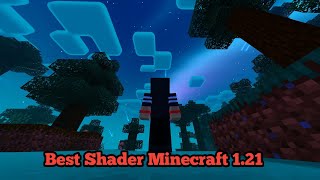 Best Shader For Minecraft 1210  Shader MCPE 121 Patch [upl. by Eladnek]