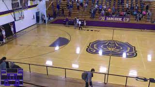 Sarcoxie vs Marionville High School Girls High School Basketball [upl. by Kristien649]