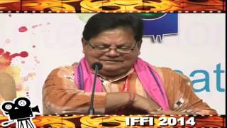 Press Conference of Movie Adim Vichar by Director Sabyasachi Mohapatra IFFI2014 [upl. by Navy]