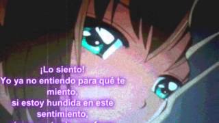 Danna Paola ft Noel Schajris quotSakura y Shaoranquot  No Es Cierto con letra [upl. by Hserus266]