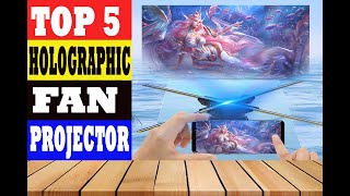 Top 5 3D Holographic Fan Projector Review  Best Holographic Fan Projector [upl. by Nayek]