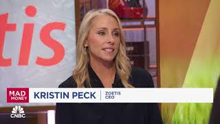 Zoetis CEO Kristin Peck on CNBCs Mad Money May 24 2024 [upl. by Garihc]