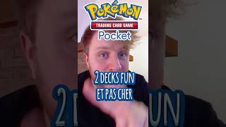 2 decks fun et pas cher Pokemon TCG pocket [upl. by Sucramrej]