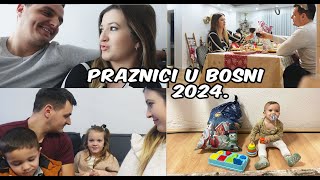 PRAZNICI U BIH 2024 I Vraćamo se u NjemačkuOvo smo dugo čekaliBebin prvi BožićPada snijeg [upl. by Ardnasil]