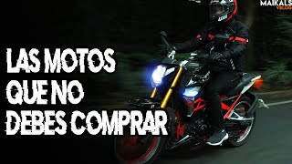 EVITA ESTAS MOTOS  MOTOS QUE NO DEBES COMPRAR [upl. by Gader]