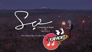 Karaoke Sợ  Reddy  Beat Chuẩn [upl. by Lativa]