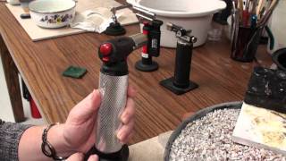 Tool Time Tuesday  Using a Butane Torch [upl. by Ellerrehc]