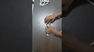 How to rig hawser bend knot [upl. by Vola]