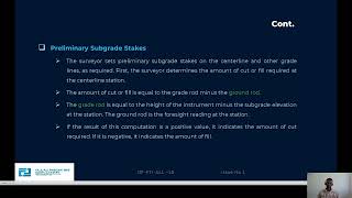 Highway Engineering I  Lecture 03  Highway Route Surveys and Location Part 03  Road Construction [upl. by Abeu]