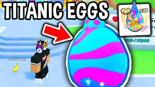 How You Can Get FREE TITANIC PETS Using These EGGS in Roblox Pet Simulator 99 [upl. by Prud]