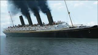 Real Time Titanic Lusitania Empress of Ireland sinking Sped Up [upl. by Aicenert]