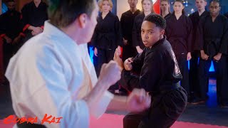 Hawk vs Kenny Fight Scene 4K  Cobra Kai Season 5 [upl. by Winfield]