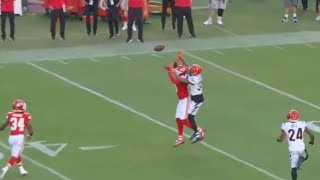 Daijahn Anthony CONTROVERSIAL Pass Interference on Rashee Rice 😳 Chiefs vs Bengals 2024 Highlights [upl. by Salim]