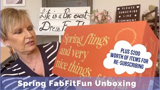 Spring FabFitFun Unboxing [upl. by Harpp251]