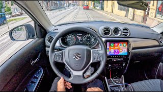 NEW Suzuki Vitara FL 2024 14 Booster 129hp 0100 POV Test Drive 2084 Joe Black [upl. by Rexana728]