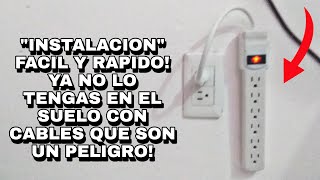 COMO INSTALAR UN MULTICONTACTOS [upl. by Silbahc]