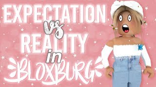 Expectation VS Reality in Bloxburg  Bloxburg Skit  alixia [upl. by Ecniuq439]