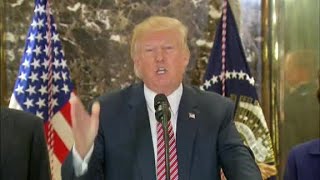 Trump Blame Charlottesville on both sides [upl. by Atews]