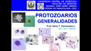 Protozoarios Generalidades  Catedra Parasitología EJMV UCV [upl. by Keri]