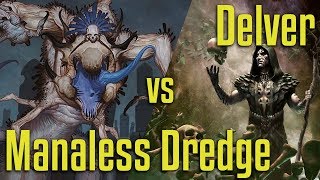 Brainstorm MTG  Legacy Magic the Gathering  Manaless Dredge vs Delver [upl. by Tate]