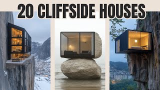 Season 3 20 Stunning Cliffside Houses in the Mountains  Breathtaking Views amp Hidden Gems [upl. by Gwyn699]