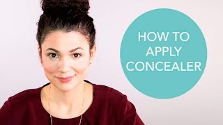 Makeup Tips  How to Apply Concealer [upl. by Eidolem]