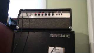 Ampeg B25B Head Demo [upl. by Enirolf]