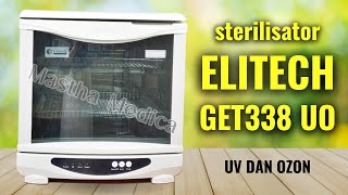 Sterilisator Kering Pintu 1 ELITECH GET338 UO UV dan Ozon untuk Instrument Kesehatan [upl. by Wengert649]