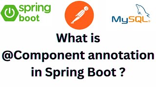 What is the component annotation in Spring and SpringBoot  What is use of component in Spring [upl. by Carly411]