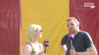 Henning Wehn Interview at Cornbury Festival 2013 [upl. by Noskcaj]