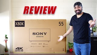 Sony Bravia X80K 55 inch 4K Google TV OS 2022 Variant  Ticks everything [upl. by Esile564]