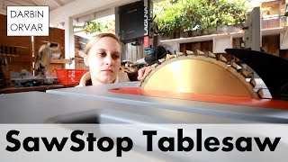 SawStop Table Saw Review  Shop Update November 2016 [upl. by Garett665]