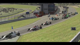 iRacing Motorsport Simulator  FIA F4 fixed setups  Brands Hatch Grand Prix  20 min race [upl. by Eberle906]