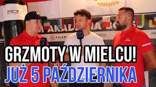 PRAWDZIWY BOKS W MIELCU  ADAM WÓJCIK I DOMINIK TARASZKA PRZED GALĄ MAGAZIMM BOXING NIGHT MIELEC [upl. by Euqirat]