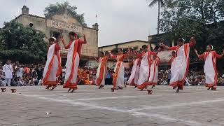 KOMOLAAnkitaBhattacharyyaBengaliFolkSongandDHAKBAJAKASHORBAJA best dance performance [upl. by Ethelyn]