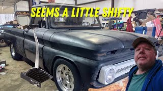 1965 C10 Part 3 Installing a BampM Unimatic Shifter and some other things [upl. by Rokach670]