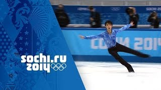 Team Figure Skating  Mens Short Program Qualification  Sochi 2014 Winter Olympics [upl. by Alludba]