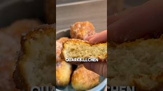 Quarkbällchen  schnell saftig amp super lecker🙌✅ shorts diy lifehack rezept airfryer food [upl. by Sevik]