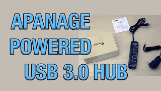 Apanage Powered USB 3 Hub [upl. by Enram]