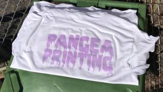 Color Changing Screen Printing Ink [upl. by Dorelle]