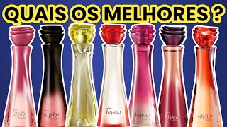 16 PERFUMES DA LINHA KRISKA  NATURA  QUAIS OS MELHORES [upl. by Sidwell237]