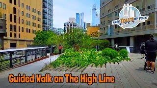 High Line New York Walking Tour Guided [upl. by Airehc]