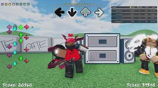 Og fnf but roblox fnf anotherfridaynightfunkgame music funkyfriday sans [upl. by Staffan45]