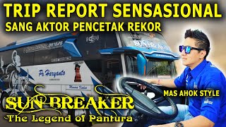 MAS AHOK STYLE TRIP REPORT BERSAMA BUS PO HARYANTO HR012 SUNBREAKER [upl. by Teik692]