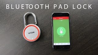 Bluetooth Pad Lock  Dog amp Bone LockSmart [upl. by Irot260]